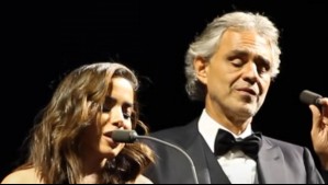 'Fue una locura': La desconocida vez que Anitta cantó junto a Andrea Bocelli y fue abucheada