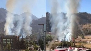 Incendio en Ciudad Empresarial provoca gran columna de humo