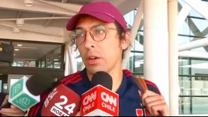 'Espero que la verdad nos haga libres': Daniel Andrade llega a Santiago para cumplir arresto domiciliario