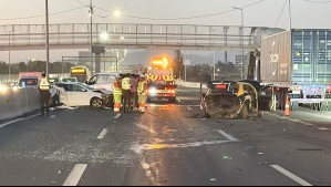 Grave accidente múltiple se registra en la Ruta 78: Tres vehículos colisionaron dejando tres lesionados