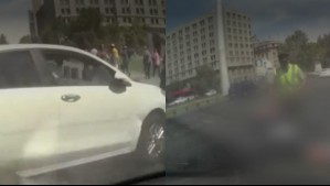 Detienen a parte de banda de motochorros frente a La Moneda: Persecución había iniciado en Providencia