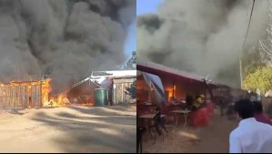 Mujer es detenida como presunta autora de incendio en medialuna de Marchigüe