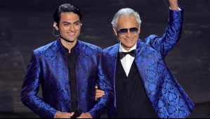 De Viña a los Oscar: Matteo Bocelli tuvo especial participación junto a su padre en ceremonia de premios