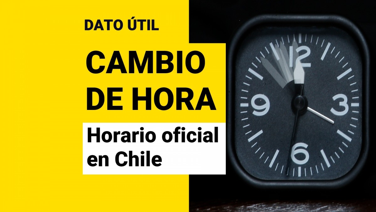 ¿Dónde puedo revisar cuál es la hora oficial en Chile? - Meganoticias