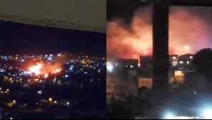 Se solicitó evacuación: Al menos diez viviendas afectadas en incendio forestal en Cerro Cordillera de Valparaíso