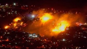 Gobierno convoca a reunión Cogrid por incendio forestal en Cerro Cordillera de Valparaíso