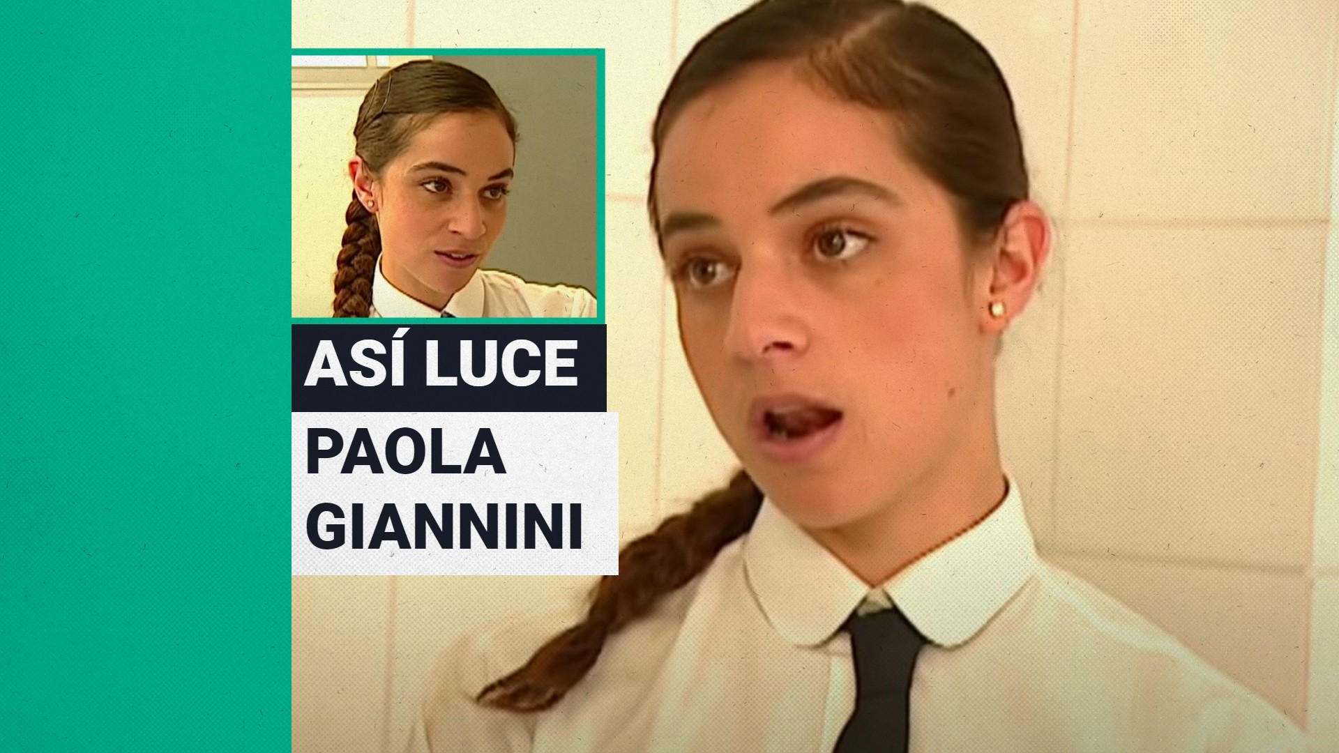 Así luce hoy la destacada actriz Paola Giannini: Recordada por sus roles en 'Amores de Mercado' y '16'