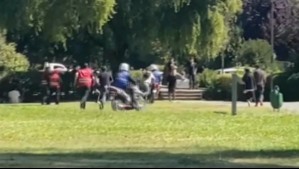 Video muestra violenta agresión a guardias de la Universidad de Concepción