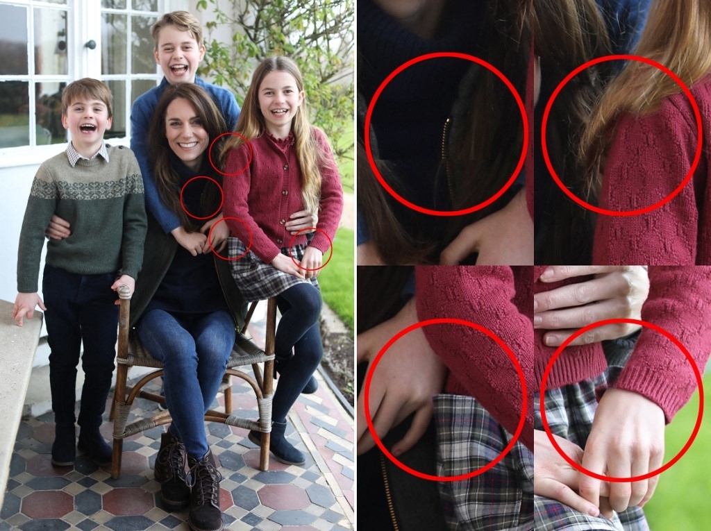 Análisis de la foto que editó Kate Middleton