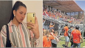 'Me arruinaron la vida': Joven afectada por caída de pantalla gigante en Calama quedó parapléjica