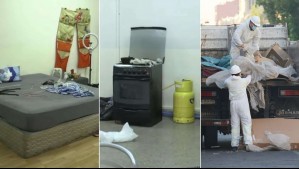 Local de comida y salas de clases convertidas en dormitorios: Desalojan exinstituto profesional en centro de Santiago