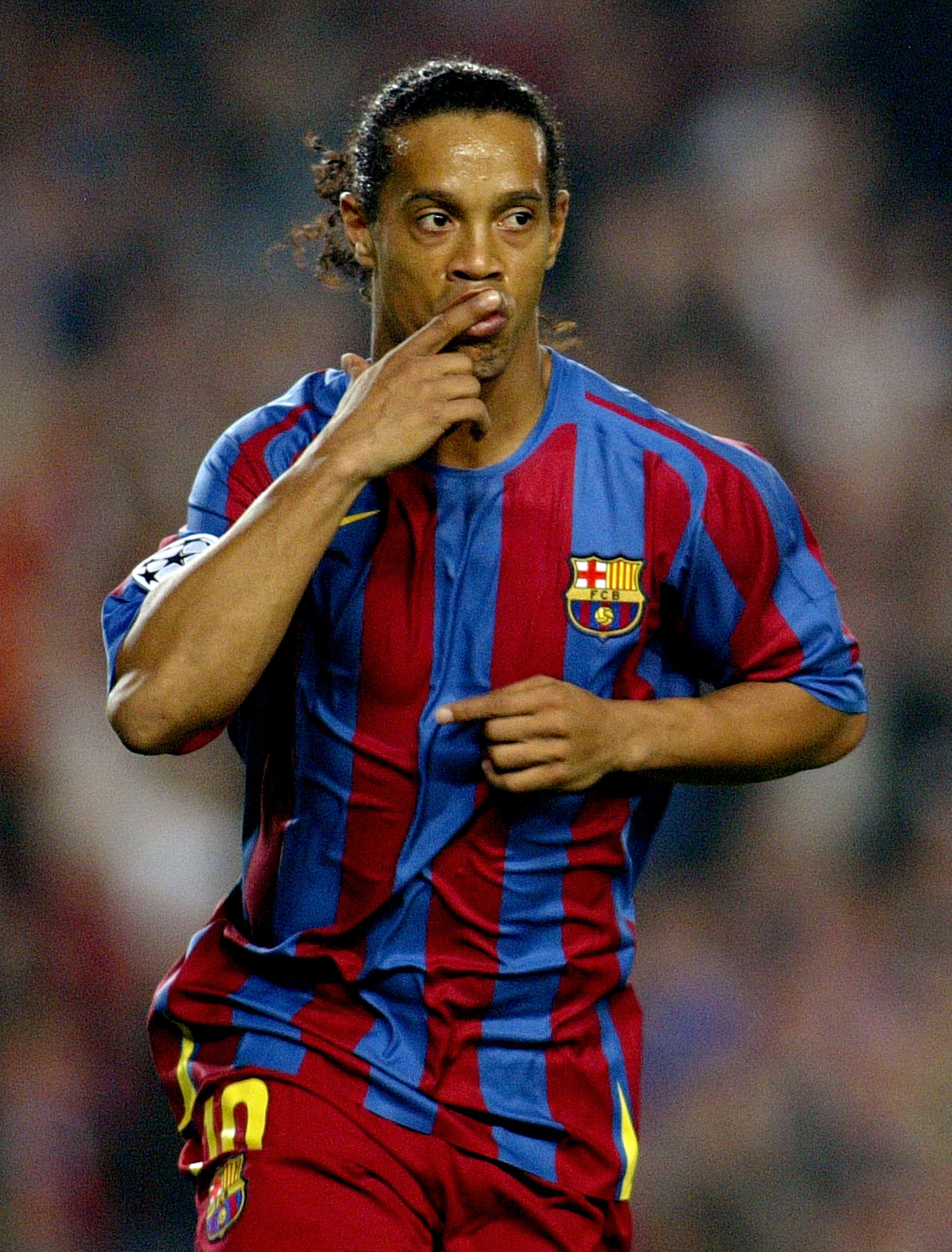 Ronaldinho, una de las leyendas del Wellfest 2024 / AFP