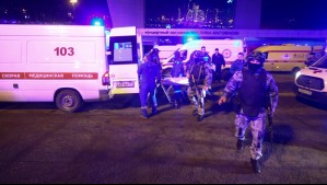 Atentado en Moscú: Suben a más de 100 las víctimas fatales y Rusia asegura que terroristas tenían nexos con Ucrania