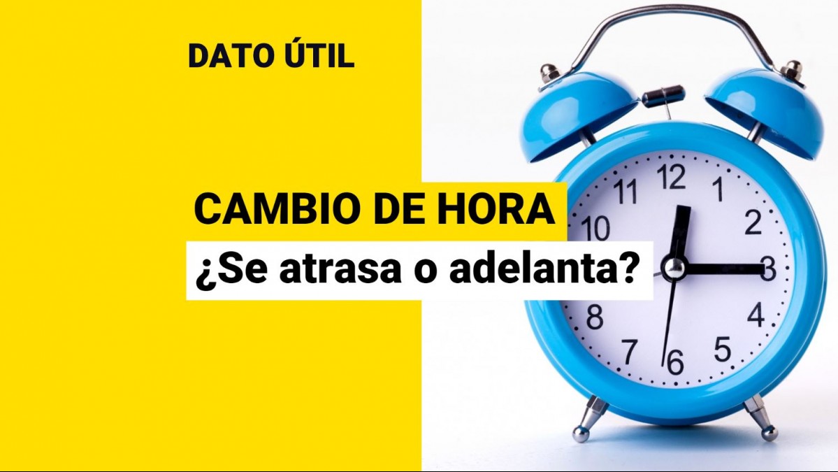 Se acerca el cambio de hora ¿Se atrasa o adelanta el reloj? Meganoticias