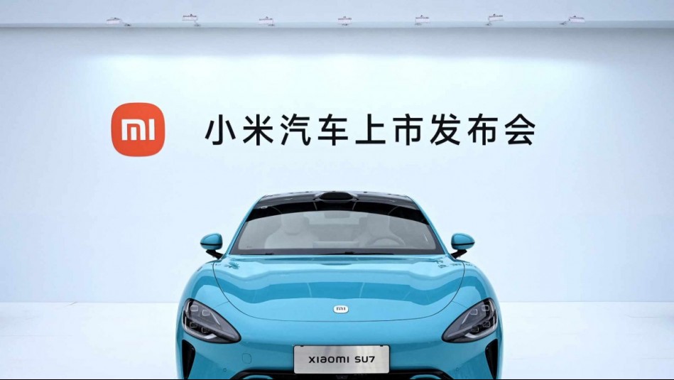 El auto lanzado por Xiaomi / Créditos: AFP