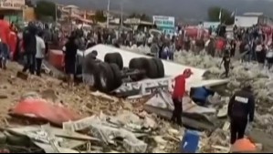 Saquean camión que volcó en región de Coquimbo mientras conductor fallecido seguía en el interior del vehículo