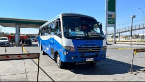 Pareja de delincuentes asaltó bus de recorrido Buin-Paine: Chofer fue herido de bala y pasajero condujo la micro