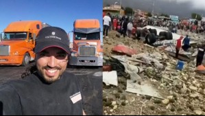 Identifican a conductor de camión saqueado tras volcar con paltas en La Higuera: Tenía 30 años y era padre de tres niños