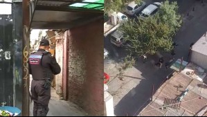 Adultos y niños desalojados: Allanamiento en cité de Santiago Centro deja a cinco detenidos por tráfico de droga