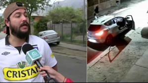 Conductor de aplicación es golpeado y asaltado en calle azotada por repetitivos robos en Peñalolén
