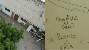 'La muerte los saluda': Desalojan casona en Barrio Brasil que tenía extraños mensajes en sus paredes