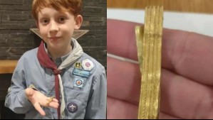Su mamá le dijo que era basura: Niño encontró brazalete de oro del siglo I mientras paseaban perros