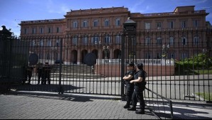 Argentina: Detienen a hombre que intentó entrar a la Casa Rosada armado con un machete