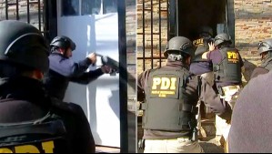 Video muestra momento en que policías rompen puerta para entrar a una casa en megaoperativo