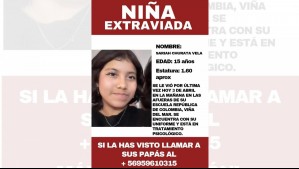 Llegó a su colegio pero nunca ingresó: Menor de 15 años se encuentra extraviada en Valparaíso