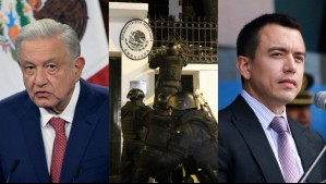 México rompe relaciones diplomáticas con Ecuador tras la irrupción de la policía ecuatoriana en embajada