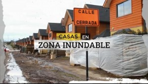 Casas en zona inundable: Apuntan a inmobiliaria ligada a timonel de RN por daños tras desborde de estero