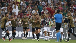 Colo Colo sufre estrecha caída como visita ante Fluminense por Copa Libertadores: El VAR le anuló gol del empate