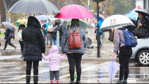 Lluvia en Santiago: Declaran Alerta Temprana Preventiva para 10 comunas de la Región Metropolitana