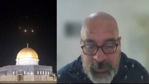 'Esto es un milagro': Chileno en Israel luego que fuerzas de ese país lograran derribar drones lanzados por Irán
