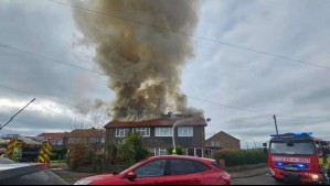 Niña de 6 años salva a toda su familia de un incendio en su casa en Inglaterra