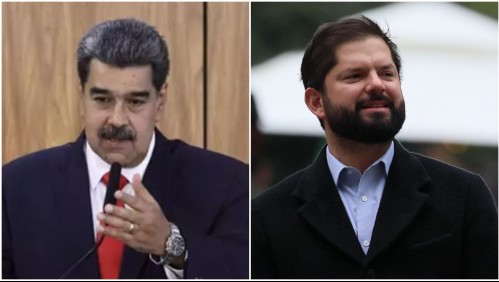 Maduro hace llamado a Boric por crimen organizado: 'Si usted quiere hablar de estos temas, conversemos personalmente'