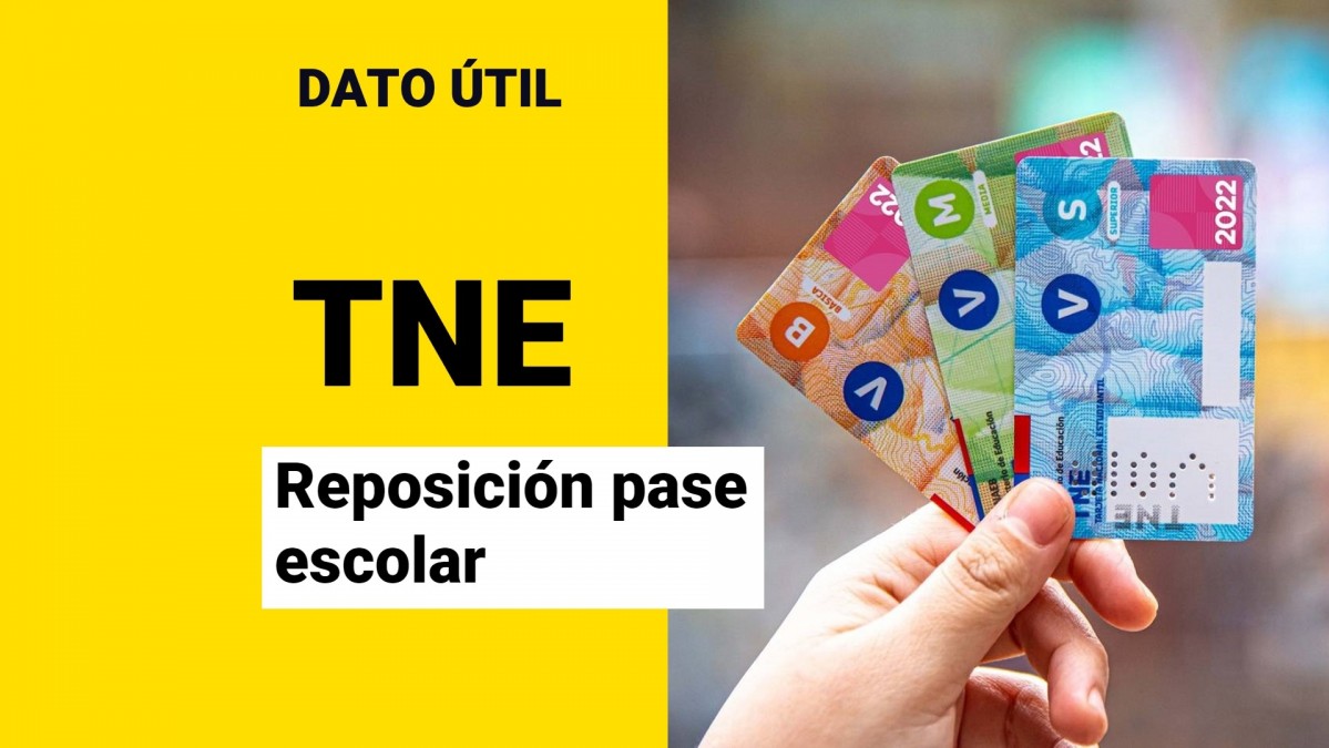 TNE 2024 ¿Cómo solicitar el pase escolar en caso de robo o pérdida