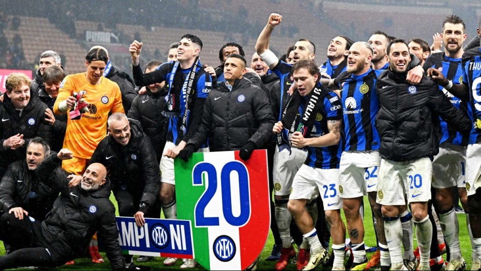 Alexis Sánchez logra nuevo título en Europa: Inter de Milán se convierte en campeón de Italia