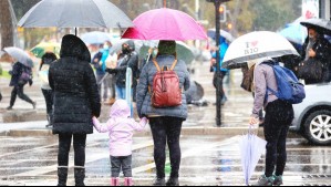 Lluvia en Santiago cambia de día: ¿Cuándo caerán las precipitaciones en la capital?