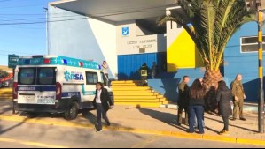 'Está con quemaduras extensas': Profesora resulta gravemente herida tras fuerte explosión en liceo de Los Vilos
