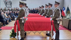 Funerales de carabineros asesinados en Cañete se realizarán el martes