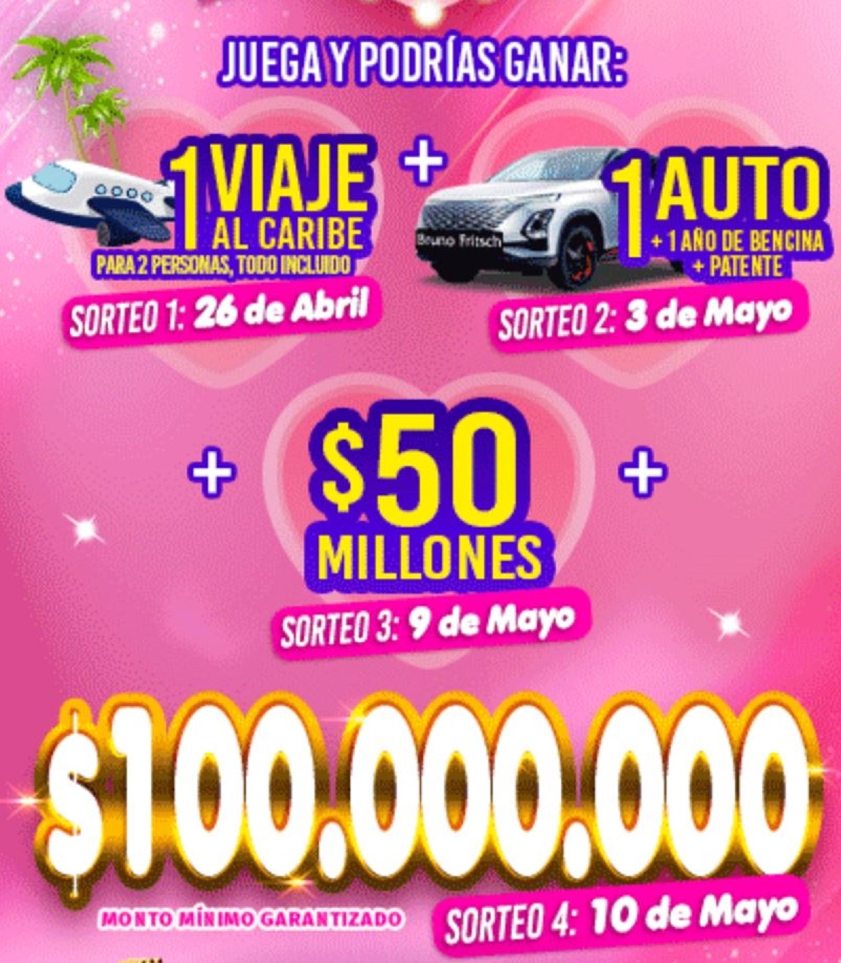 Premios Mega Sorteo Día de la Madre