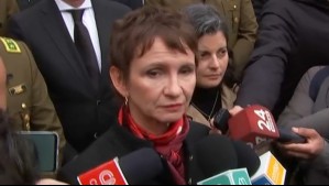 Crimen de carabineros: Ministra Tohá asegura que están 'cada día más cerca' de detener a los culpables