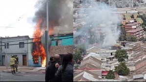 incendio en Independencia
