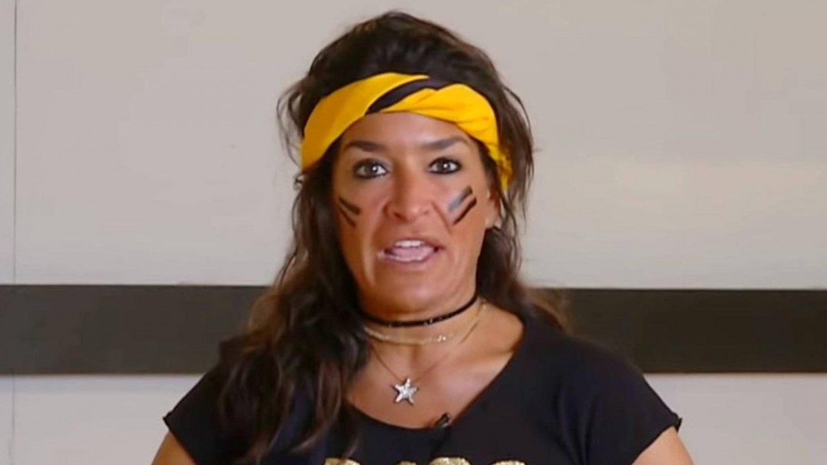 Aída Nízar, la recordada participante del reality "Resistiré".