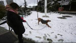 ¿Nieve en Santiago?: Meteorología emite aviso por probables nevadas en zonas de tres regiones del centro del país