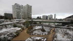 ¿Qué es lo que tiene que ocurrir para que nieve en Santiago?