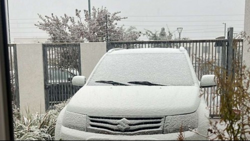 Nieve en Santiago: Revisa los videos de las zonas donde ha caído