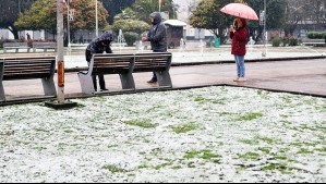 Pronóstico de nieve en Santiago: ¿A qué hora podría nevar en algunas zonas de la Región Metropolitana?