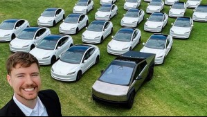 MrBeast regala 26 autos Tesla por su cumpleaños: Así puedes participar